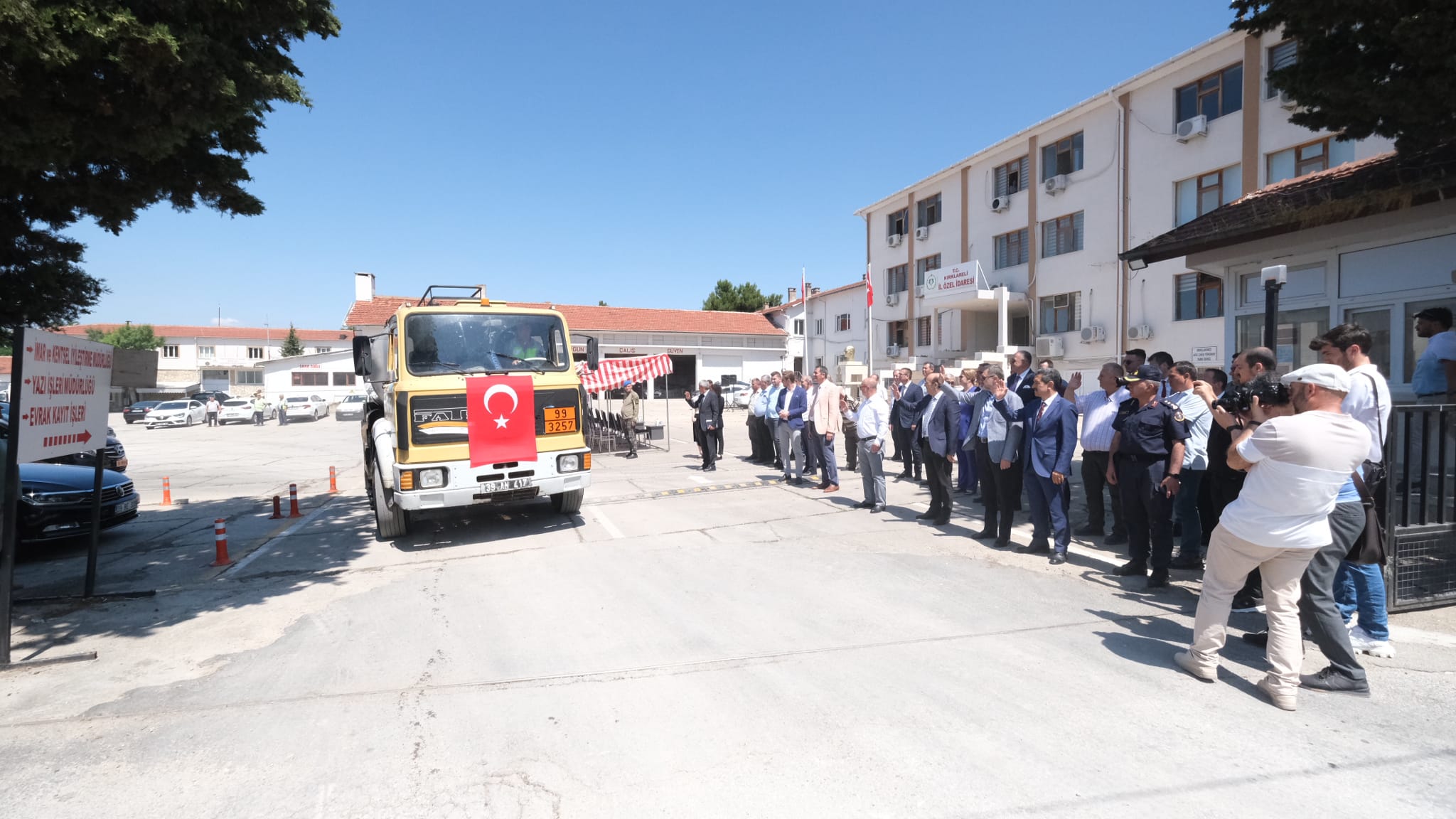 Kırklareli’nde 2023 Yılı Asfalt sezonunu törenle açıldı