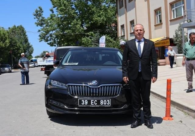 Büyükkarıştıran Belediyesine yeni makam aracı
