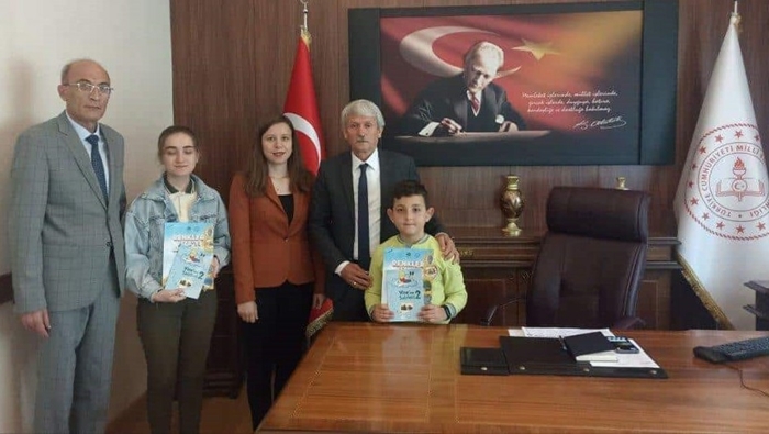 Vize'nin Şairlerinden Müdür Vekili Ali Ergin’e ziyaret