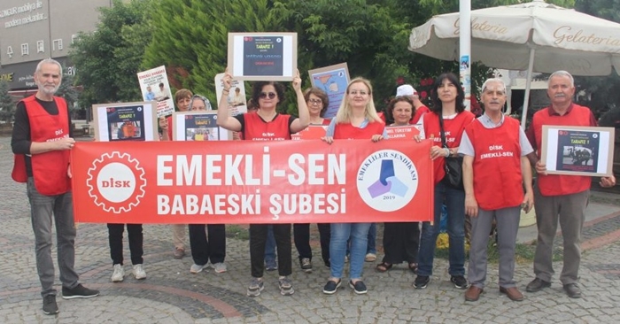 Dülger “İnsan onuruna yakışır bir emeklilik yaşamı istiyoruz”