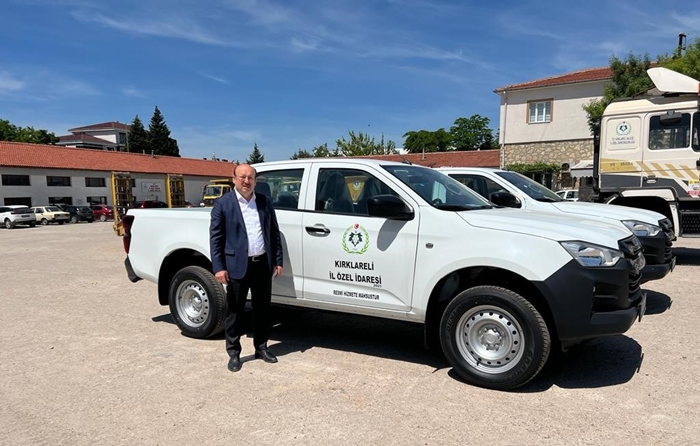 Kırklareli İl Özel İdaresi araç filosunu genişletiyor