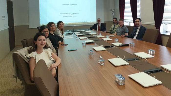 YÖKAK kurumsal akreditasyon çalışmaları kapsamında toplantı