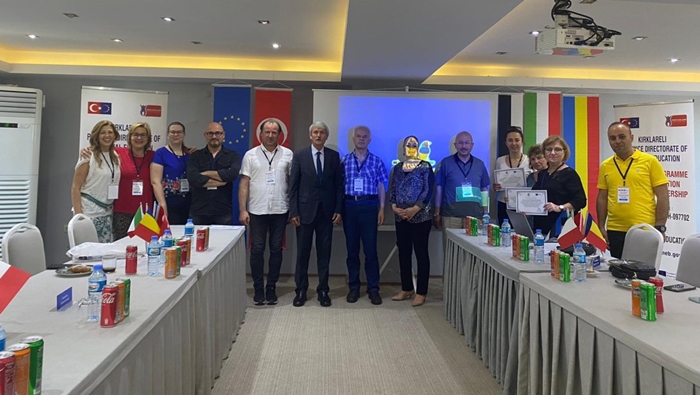 Erasmus Projesinin kapanış toplantısı düzenlendi