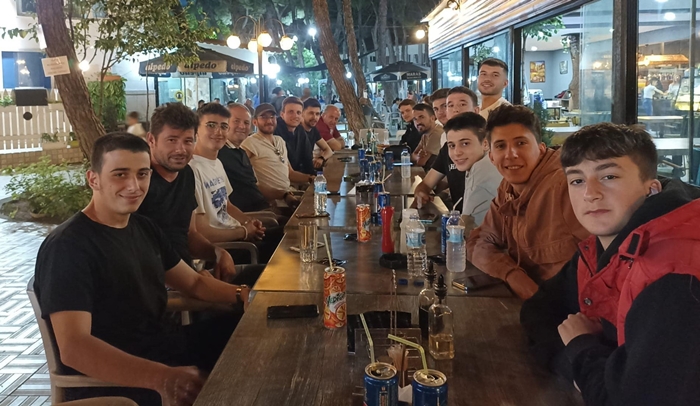 Başkan Türker, Kaynarcaspor ile akşam yemeğinde buluştu