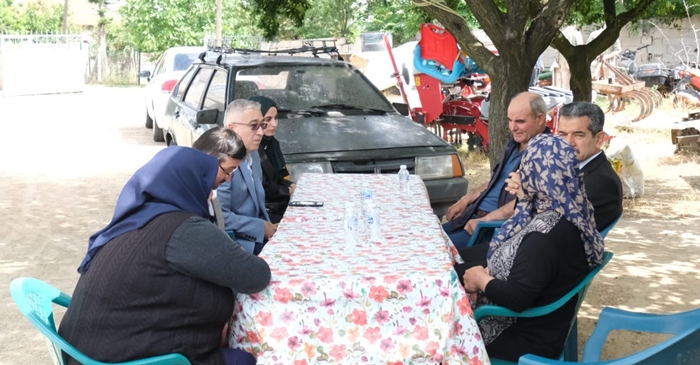 Vali Ekici’den şehit Ümit Nalbant’ın babasına ziyaret