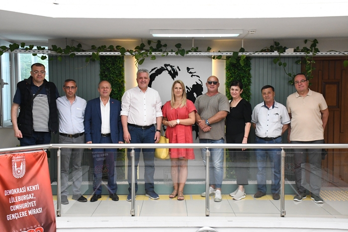 Lüleburgaz’ın komşu ülkeden misafiri geldi