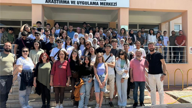 DİLMER öğrencileri TÖMER öğrencilerini ağırladı