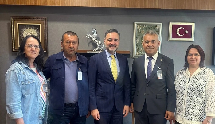 Başkan Koşdemir’den Milletvekili Sarıçam’a ziyaret