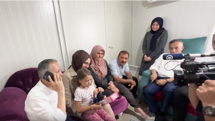 Bakan Yerlikaya sosyal medya hesabından paylaştı
