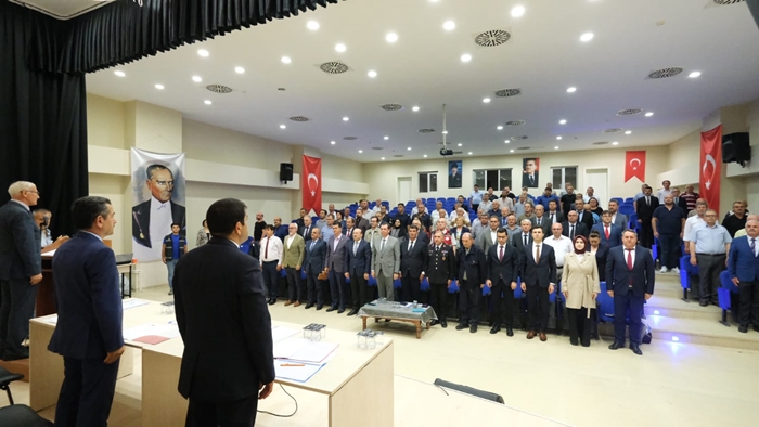 Vize İlçesi Halk ve Muhtarlar Toplantısı gerçekleştirildi