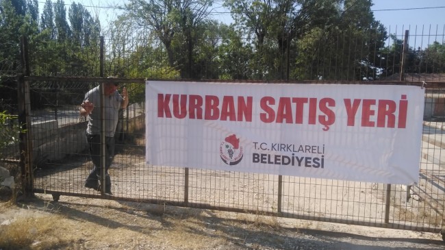 Kırklareli’nde hayvan satış yerleri düzenlendi