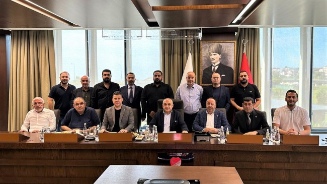 Kulüp başkanlarından TFF Başkanı Büyükekşi’ye ziyaret
