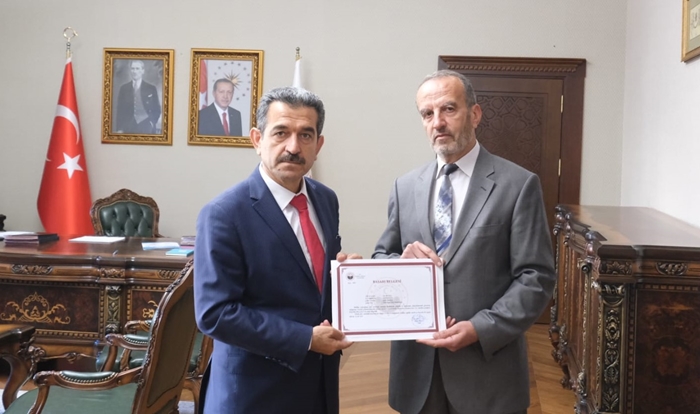 Açık Kapı Şube Müdürü’nden Vali Ekici’ye ziyaret
