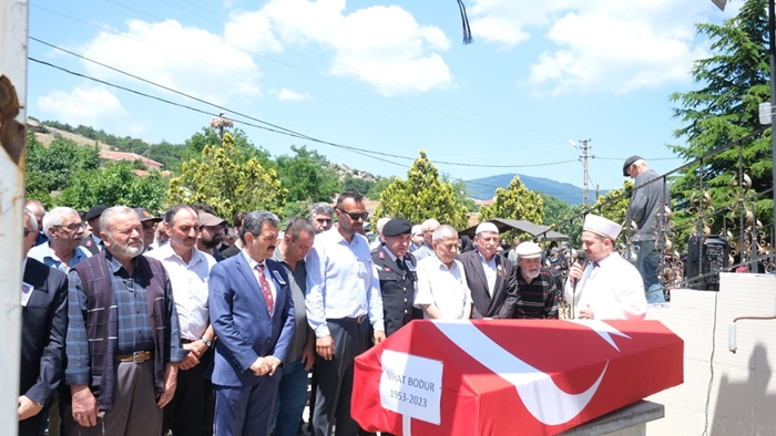 Kıbrıs Gazisi son yolculuğuna askeri törenle uğurlandı