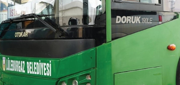 Lüleburgaz’da bayramda saat başı ücretsiz otobüs