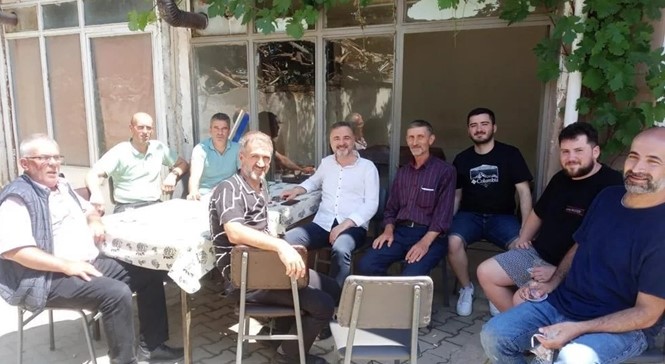 Vekil Sarıçam’dan Cuma Namazı sonrası bayramlaşma