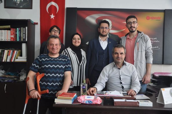 KLÜ öğrencilerinden dernek ziyareti