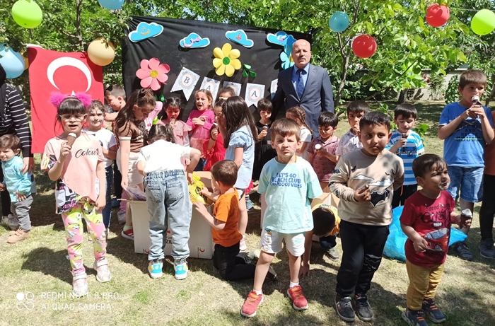 4-6 Yaş Kur'an Kursları 10. Yıl Bahar şenliği Etkinliği yapıldı
