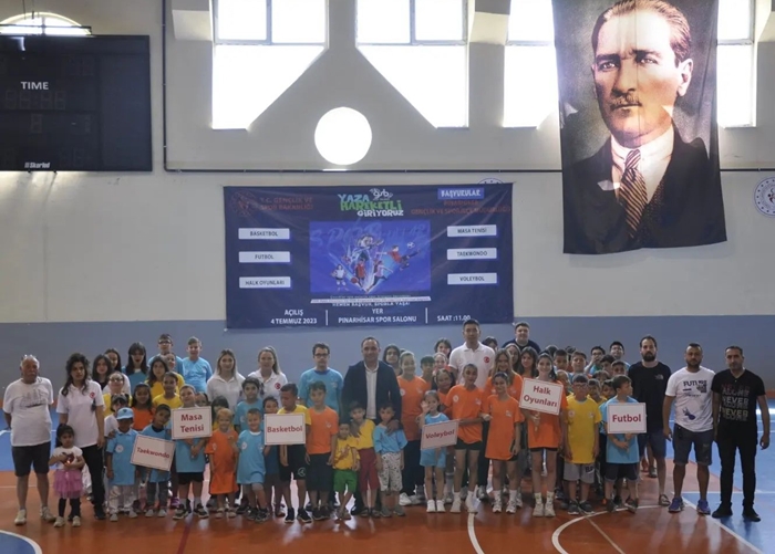Pınarhisar’da GSB Spor okulları başladı
