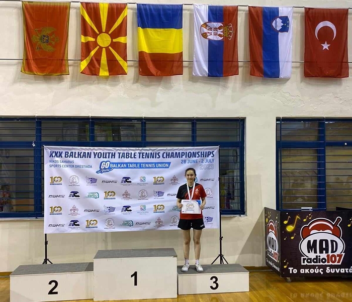 Elifnaz Dinçer“Şimdilik” bronz madalya aldı