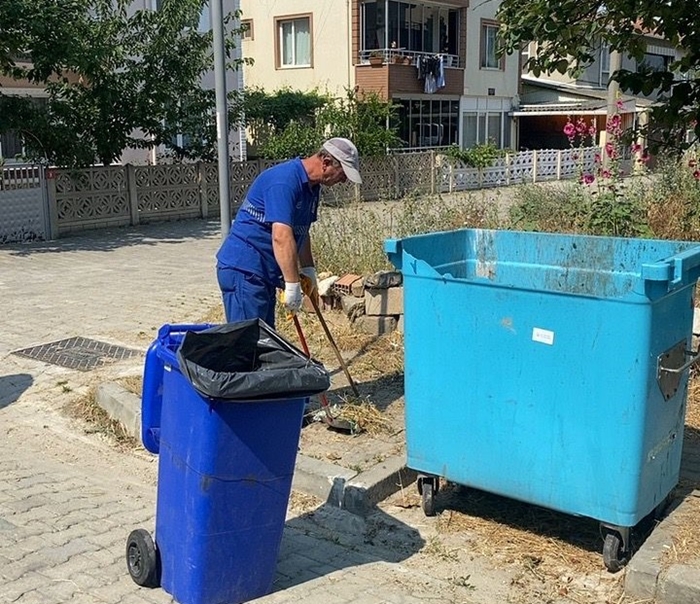 Her gün başka mahallede temizlik