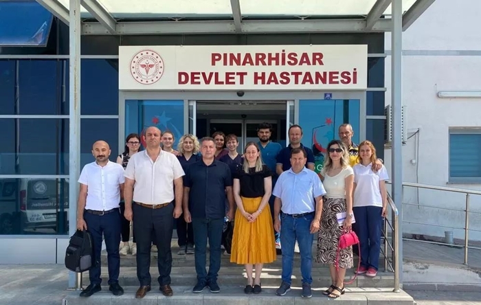 Pınarhisar Devlet Hastanesi'nde durum değerlendirmesi yapıldı