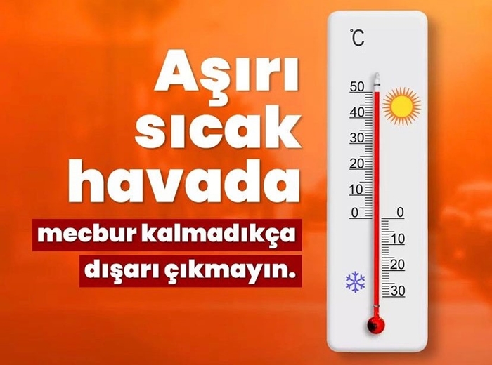 Kırklareli İl Sağlık Müdürlüğünden sıcak hava uyarısı