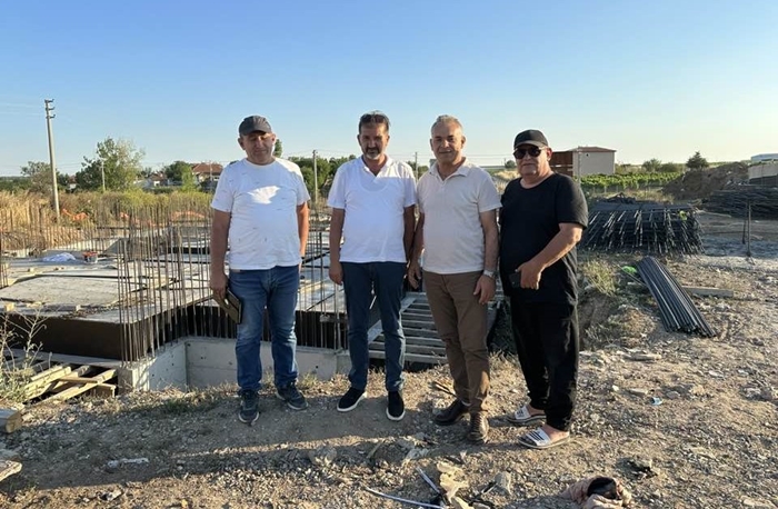 Başkan Koşdemir ikinci etap TOKİ inşaatını inceledi