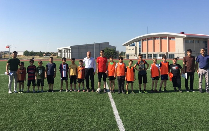 Pınarhisar’da Yaz Kur’an kursları arası futbol turnuvası başladı