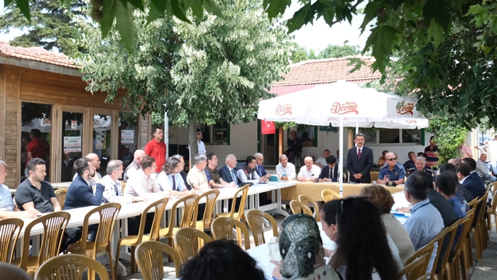 Kofçaz İlçesinde Halk ve Muhtarlar Toplantısı