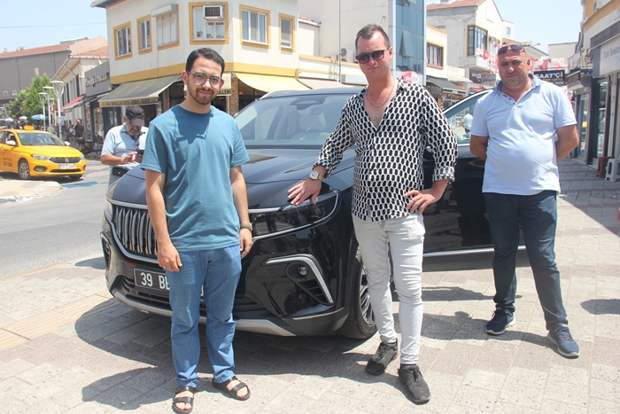 TOGG Babaeski’de yoğun ilgi gördü