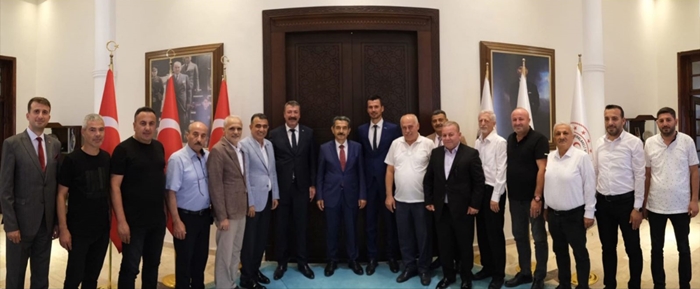 Türkiye Madeni Eşya Federasyonu'ndan Vali Birol Ekici’ye ziyaret