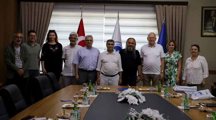 Ukrayna Karadeniz Üniversitesi Rektörü Klymenko ve Heyeti Kırklareli Üniversitesine Ziyaret