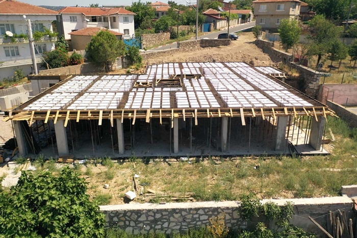 Üsküp’te İnşaat Hız Kesmeden Devam Ediyor