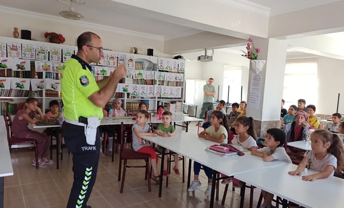 Pınarhisar’da Kur’an Kursu Öğrencilerine Trafik Eğitimi