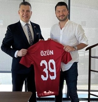 Başkan Özün’den TFF Yönetim Kurulu Üyesi Can'a ziyaret