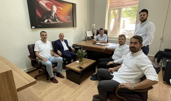 İl Milli Eğitim Şube Müdürü Doğan’a “Hayırlı olsun” ziyareti