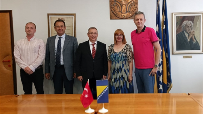 Trakya Üniversitesi Heyeti Tuzla Üniversitesinde