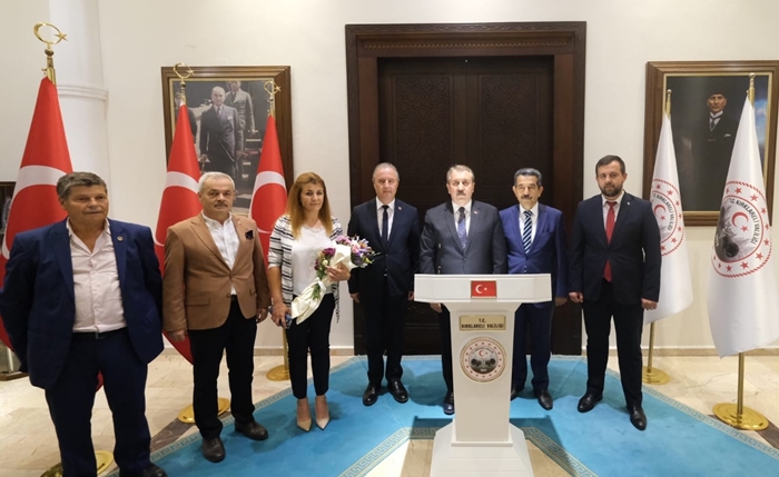 Genel Başkan Destici’den Vali Ekici’ye ziyaret