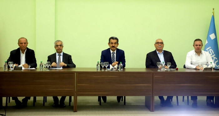Toplantıda Rektör Şengörür de yer aldı