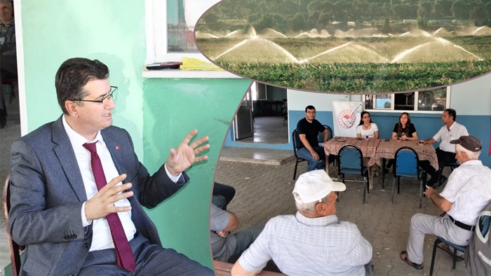 Kırklareli’nde Üreticilere Damlama Sulama Eğitimi