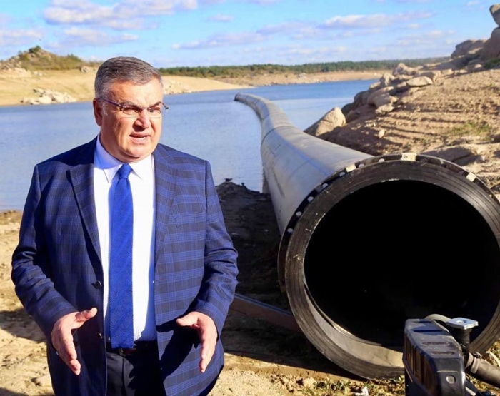 Başkan Kesimoğlu; “Su problemi iki adımlı çözüm yol haritamız”