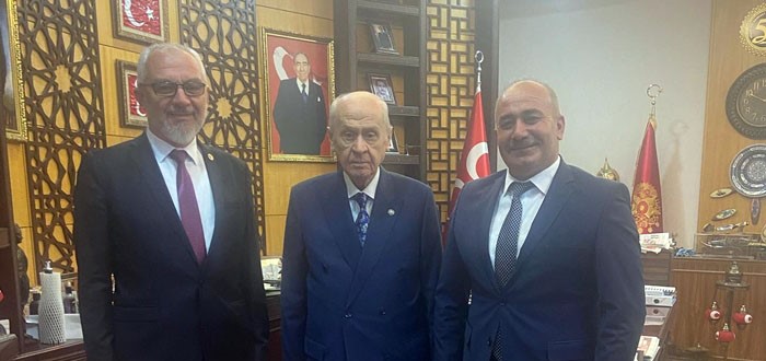 Başkan Yavuz ve Başkan Bayram’dan Genel Başkan Bahçeli’ye ziyaret