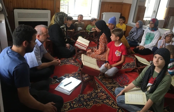 Kırklareli İl Müftü Yardımcısından Yaz Kur’an Kurslarına Ziyaret