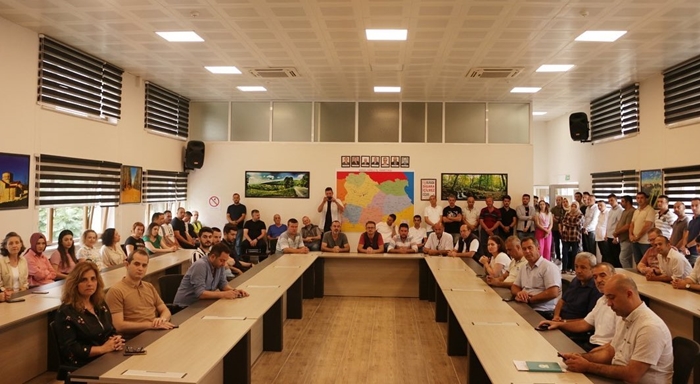 İl Özel İdaresi personeli bayramlaştı