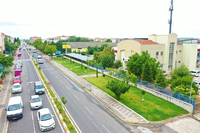 Lüleburgaz’da atıl alana estetik dokunuş