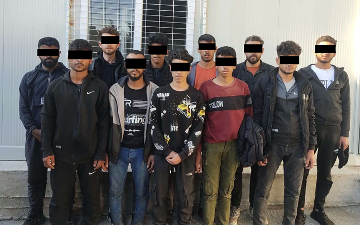 115 düzensiz göçmen yakalandı