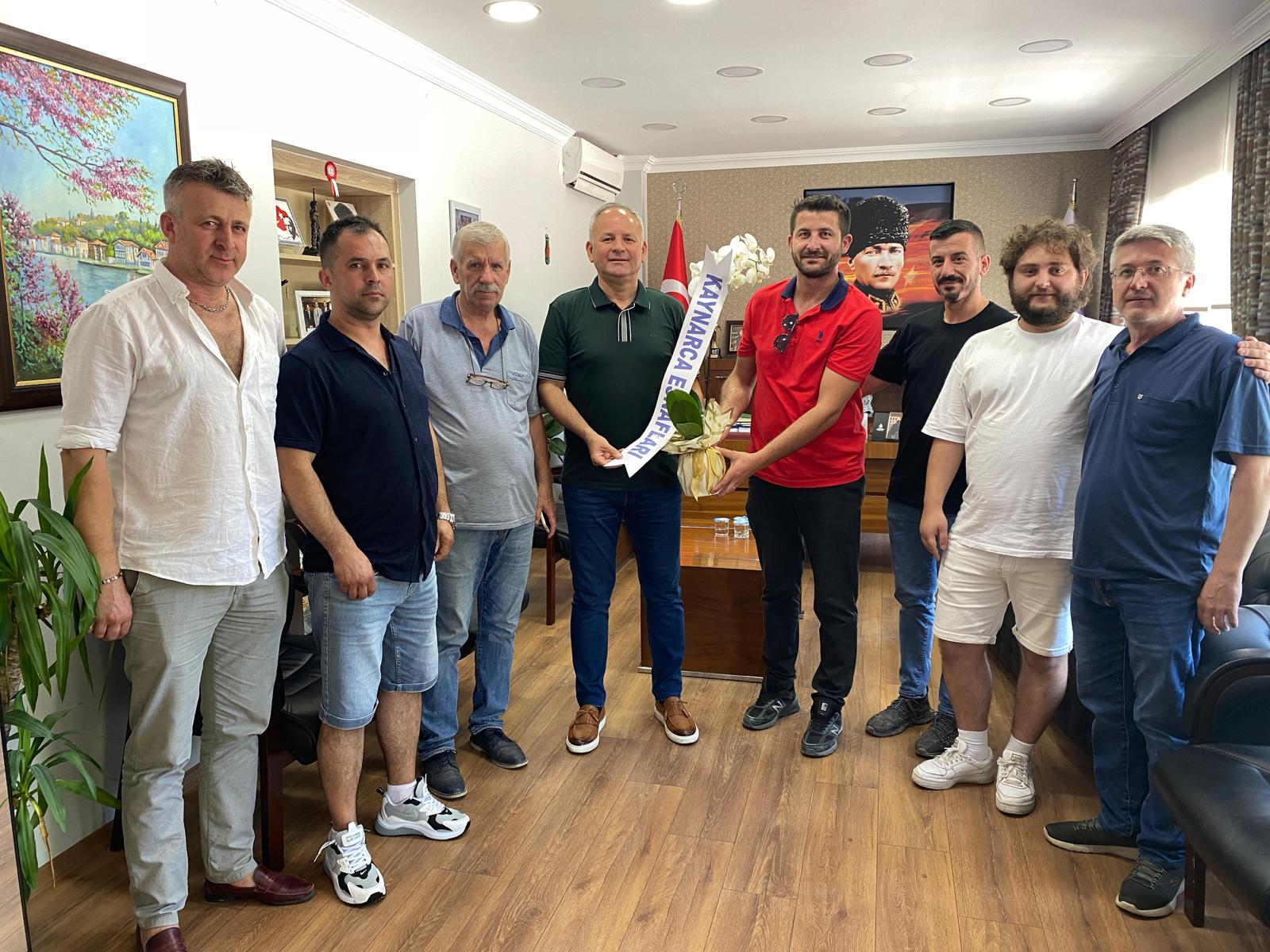 Esnaf'tan Serdar Türker'e ziyaret
