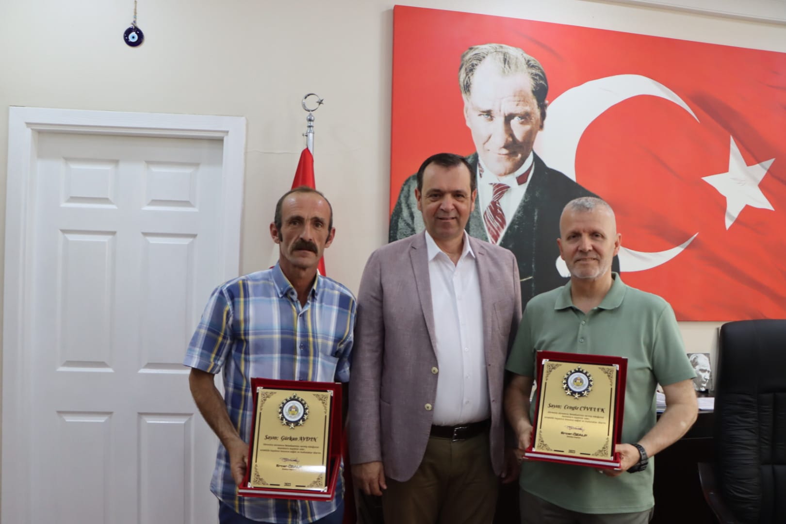 Başkan Özalp’ten Emekli Çalışanlarına Teşekkür