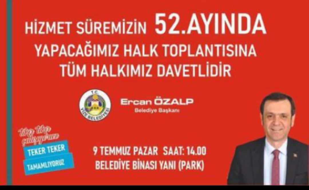 ALKIŞLAR ERCAN ÖZAL’ E